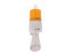 Semnalizator luminos și acustic QLIGHT 24V LED ambră IP54 S60AD