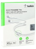 Belkin Boost Charge Usb-c To Ltg_silicone 2m White