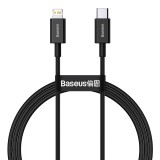 Cablu Baseus Superior type c - lightning 20w 1 m negru CATLYS-A01