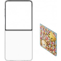 Husa pentru Samsung Galaxy Z Flip7 F766, FlipSuit Case, Transparenta EF-ZF766CTEGWW