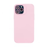 Husa Silicon Roz iPhone 15 - Protectie Telefon, Anti-Zgarieturi