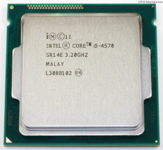 Procesor Intel Core i5 4570, 3.2GHz /Turbo la 3.7GHz, 6MB Cache, Sk 1150,cooler foto