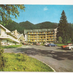 Carte Postala veche - Poiana Brasov, Hotel Teleferic , Circulata 1980