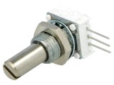 Potențiometru axial 10k&Omega; 1W &plusmn;10% 6,35mm THT