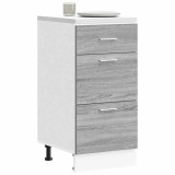 VidaXL Dulap inferior &ldquo;Lyon&rdquo; gri Sonoma 40x46x81,5 cm Lemn prelucrat