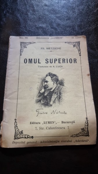 Omul superior - Fr. Nietzsche