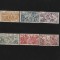 India , Colonii franceze 1946 - Omnibuse , Din Ciad la Rhin , serie 6 valori, dantelate , MNH , Mi.275-280
