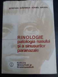 Rinologie Patologia Nasului Si A Sinusurilor Paranazale - St. Garbea Ionel Moga ,546790