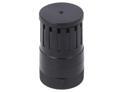 Semnalizator acustic negru 24V 80dB foto