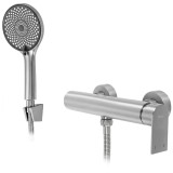 Baterie de duș Rea Hunter Brushed Nickel