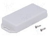 Carcasa ABS, 40mmx80mmx15mm, IP54, HAMMOND - 1551LFLGY