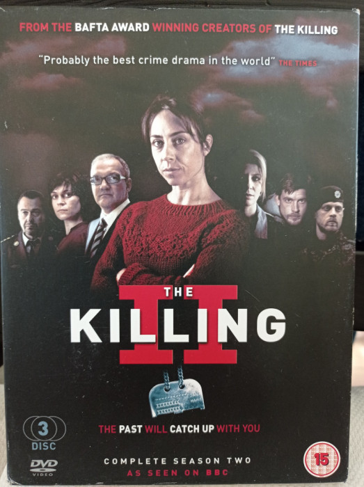 DVD - THE KILLING II - COMPLETE SEASON TWO - engleza