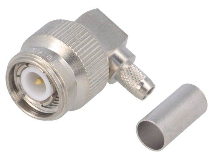 Conector TNC tată 90&deg; 50&Omega;
