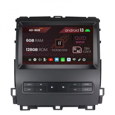 Navigatie Toyota Prado J120 (2002 - 2010), Android 13, B-Octacore 6GB RAM + 128GB ROM, 9 Inch - AD-BGB9006+AD-BGRKIT083V2 foto
