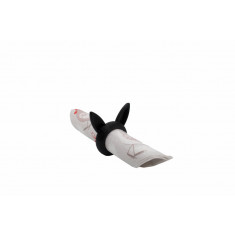 Bunny Napkin ring - negru