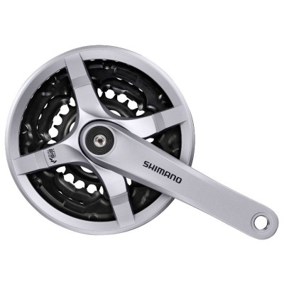 Angrenaj Pedalier Shimano Tourney Fc-Ty501 42X34X24T brat 170mm pentru 6/7/8 vit... Cod:EFCTY501C244CSB foto