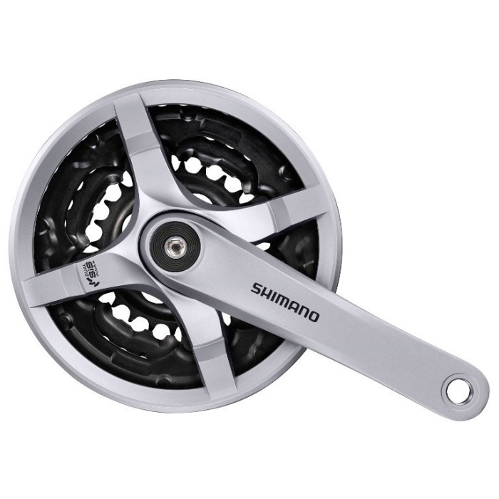 Angrenaj Pedalier Shimano Tourney Fc-Ty501 42X34X24T brat 170mm pentru 6/7/8 vit... Cod:EFCTY501C244CSB