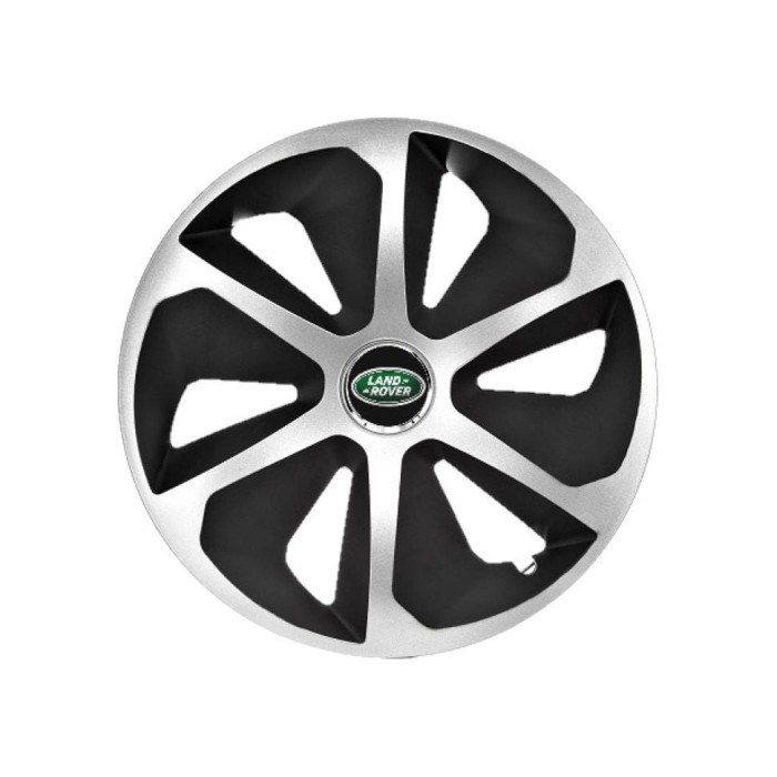 Set 4 capace roti Roco Gri-Negru R14 Compatibil Cu Land Rover