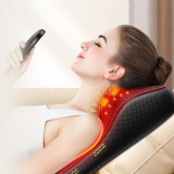 Perna de masaj, ultracomfort, cu incalzire si telecomanda, design ergonomic