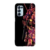 Husa compatibila cu Oppo A54 5G model Amoled artwork, Silicon, TPU, Viceversa, Transparent, Carcasa