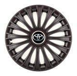 Cumpara ieftin Set 4 Capace Roti, potrivite jantelor de R14, pentru Toyota, model dino Negru, Autohelix MSA