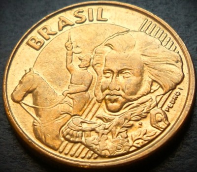 Moneda 10 CENTAVOS - BRAZILIA, anul 2010 * cod 4451 foto