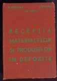 RECEPTIA MATERIALELOR SI PRODUSELOR IN DEPOZITE-Z. BOHOLT, I. STARC, M. FATU-364161