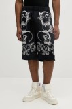Versace Jeans Couture pantaloni scurți culoarea negru, 78GAD10B NS626