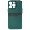 Husa Silicon iPhone 13 Pro Midnight Green (High Copy) - Protectie Premium