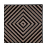 Panou acustic de perete Deco XI cu aspect de stejar uleiat, 60x60x1,8 cm
