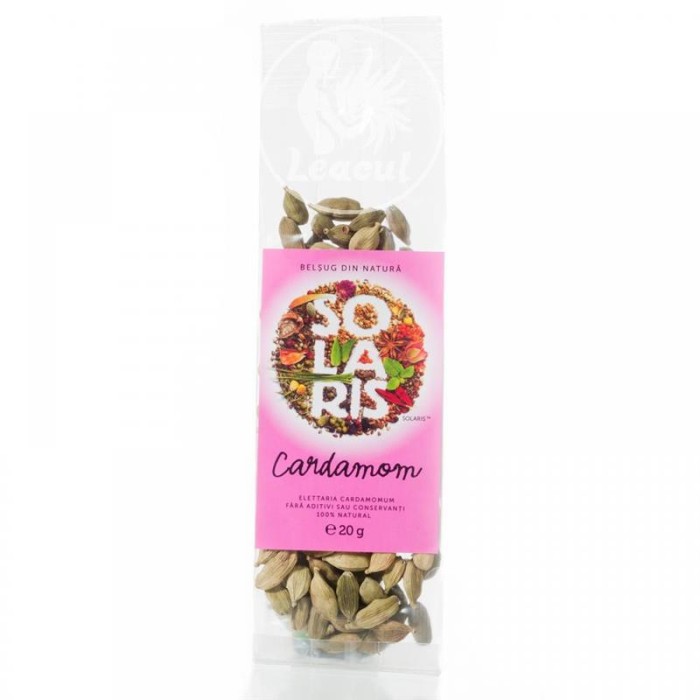Condiment Cardamon Intreg Verde Solaris 20gr