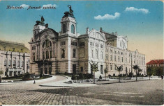 Carte po?tala ? Cluj. Teatrul Na?ional. foto