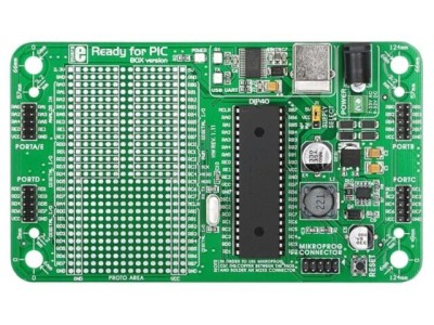 Kit Dezvoltare Microchip PIC18 Prototip DIP28 foto