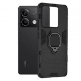 Cumpara ieftin Husa Xiaomi Redmi Note 13 5G Antisoc cu Inel Negru Techsuit SS