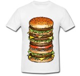 Cumpara ieftin Tricou &quot; Hamburger animated &quot;