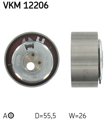 SKF VKM 12206 rola intinzator,curea distributie foto