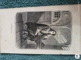 Gravura veche pe hartie cartonata lucioasa , pentru colectie sau pentru inramare pe un format A4