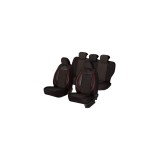 SET HUSE SCAUN RACING NEGRU