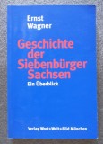Ernst Wagner - Geschichte der Siebenburger Sachsen
