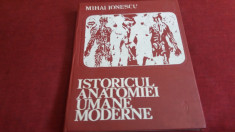 MIHAI IONESCU - ISTORICUL ANATOMIEI UMANE MODERNE foto