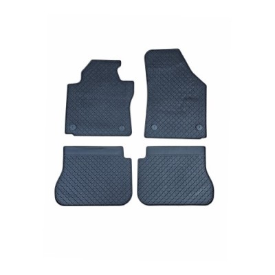 Set Covorase cauciuc compatibile Volkswagen Caddy 2014-2021 Pasageri foto