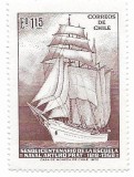 Chile (2) - A 150-a aniversare a Colegiului Naval Arturo Prat, 1971 - neobliterata