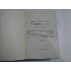 DERMATOLOGIE SI VENEROLOGIE - sub redactia St. Gh. NICOLAU