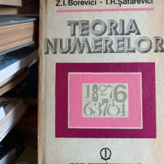 TEORIA NUMERELOR -BOREVICI, ȘAFAREVICI, ED STIINTIFICA ENCICLOPEDICA 1985, 531P