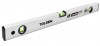 Nivela Aluminiu Tolsen 60cm, 3 Bule, 1mm/m, Constructii, Gri