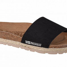 Papuci flip-flop Geographical Norway Sandalias Baja Verano GNW20406-01 negru