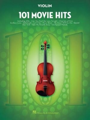 101 Movie Hits for Violin foto