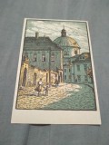 CARTE POSTALA LITOGRAFIE NECIRCULATA, Circulata, Printata