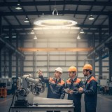 Cumpara ieftin Corp Led Industrial UFO &Oslash;308, 200W, 6500K, lumina rece