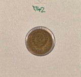742 Uniunea Sovietica URSS Soviet Union Russia 1 Kopeck copeica 1938 Y#105